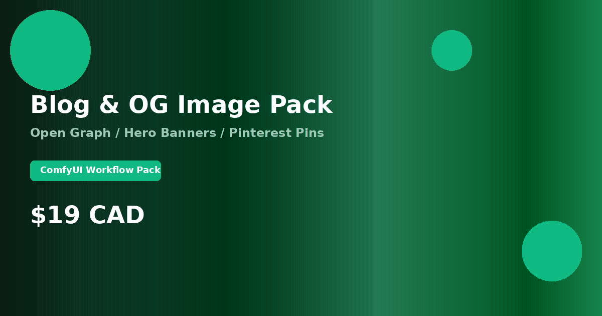 ComfyUI Blog & OG Image Pack