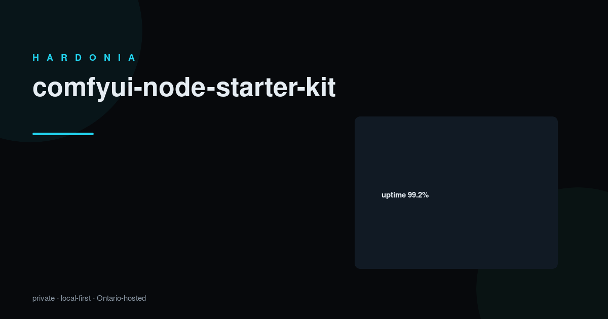 Comfyui Node Starter Kit