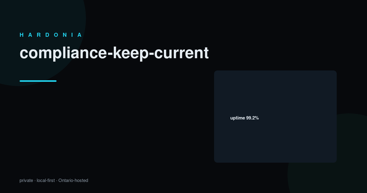 Compliance Keep Current