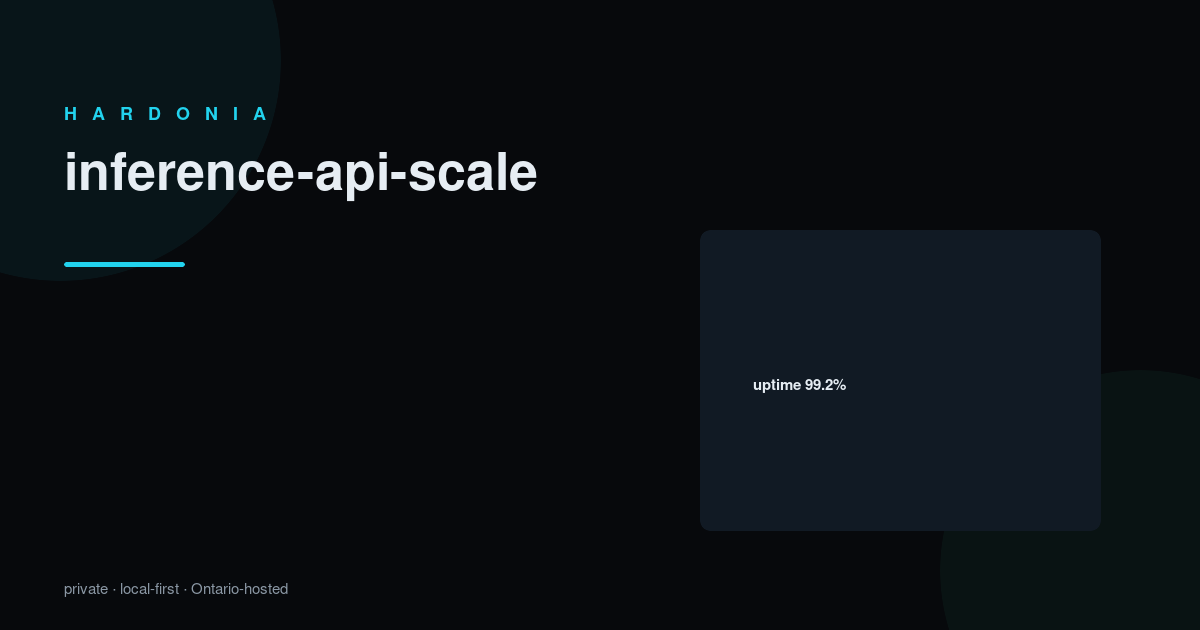 Inference Api Scale