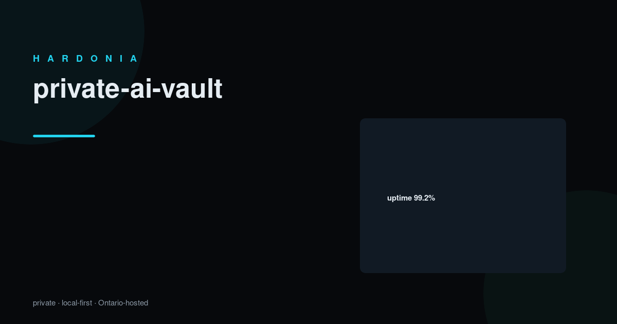 Private Ai Vault