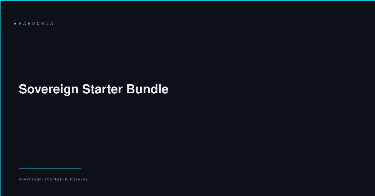 Sovereign Starter Bundle
